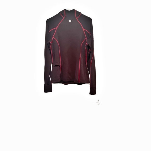 Sugoi Black and Pink thermal hoodie size medium - Picture 1 of 7